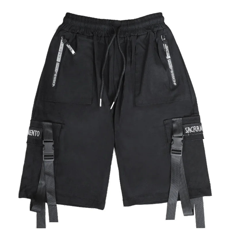 Pantalón Corto Cargo Techwear