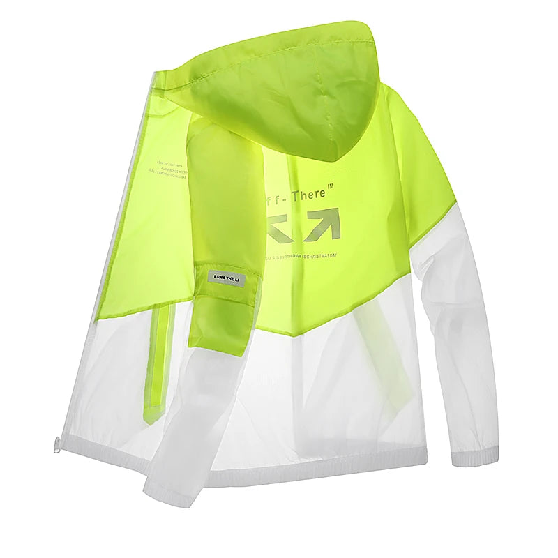 Chubasquero Techwear Con Bolsillos