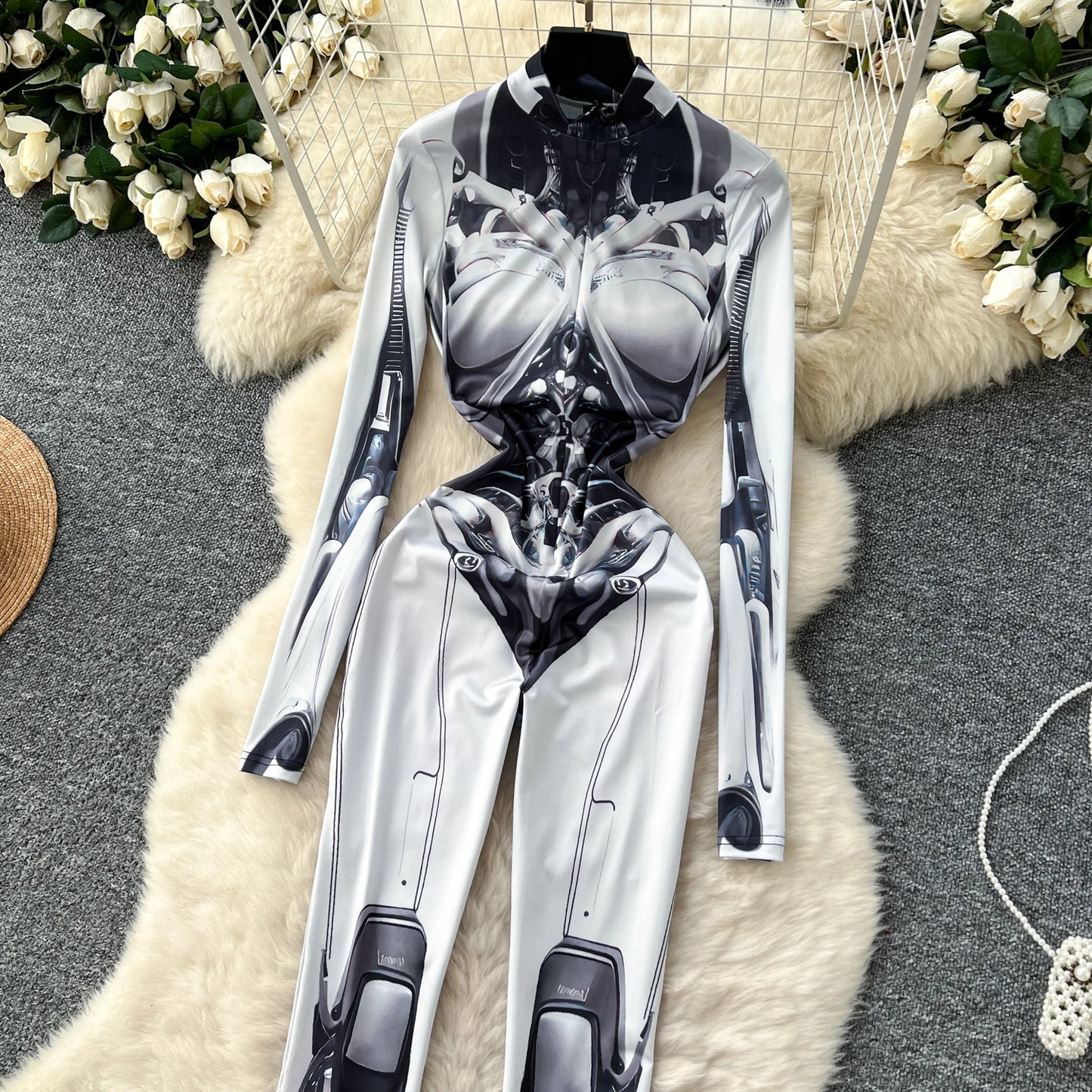 Mono Techwear Estampado Cyberpunk