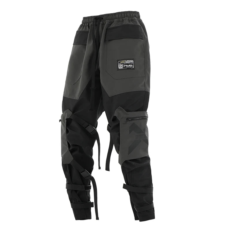 Pantalón Multibolsillo Techwear