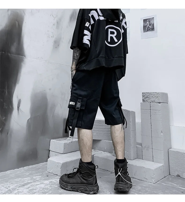 Pantalón Cargo Corto Techwear