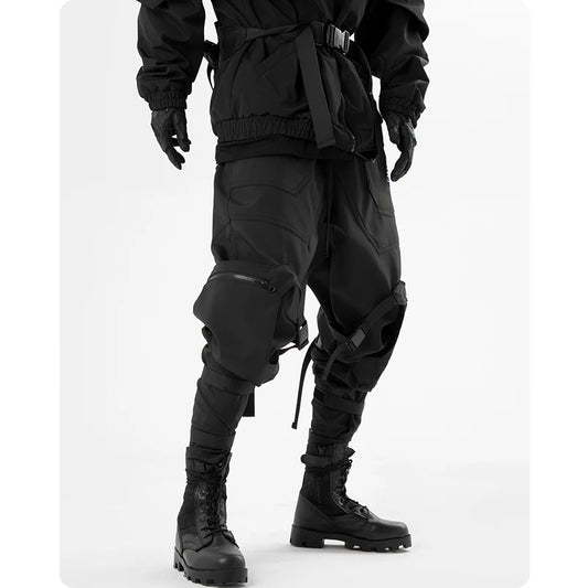 Pantalón Multibolsillo Techwear