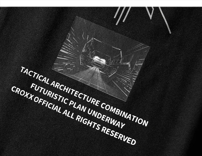 Camiseta Techwear Con Estampado Cybertribal
