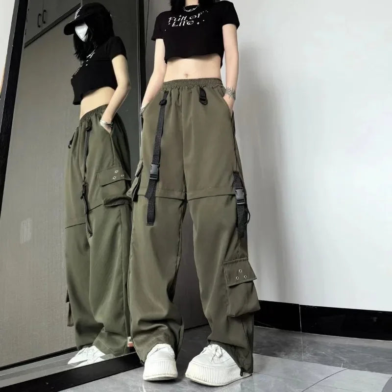 Pantalón Techwear Transformable Femenino