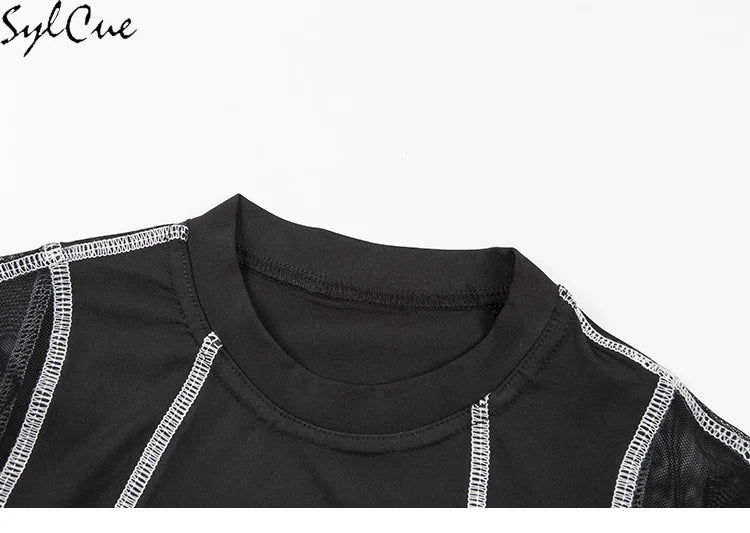 Body Techwear De Manga Larga