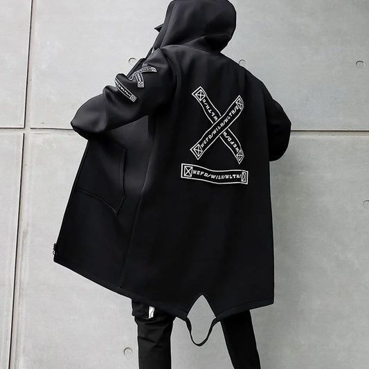 Gabardina Techwear