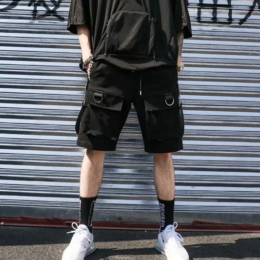 Pantalon Corto Cargo Techwear