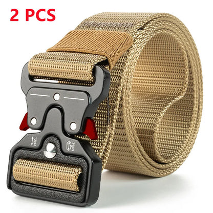 Cinturón Táctico De Nylon Premium