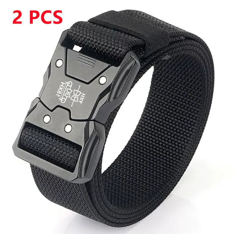 Cinturón Techwear Táctico Multifunción De Nylon Premium