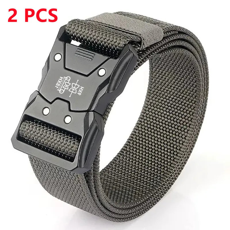 Cinturón Techwear Táctico Multifunción De Nylon Premium