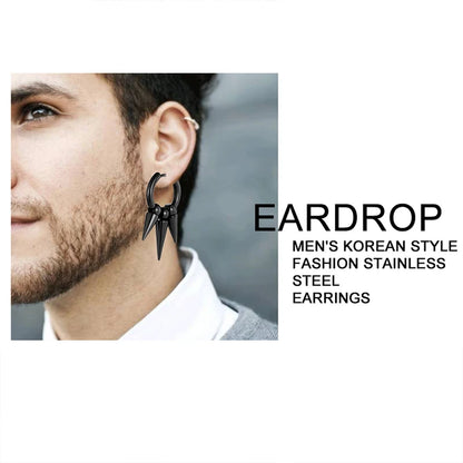 Pendiente Triple Punta Techwear