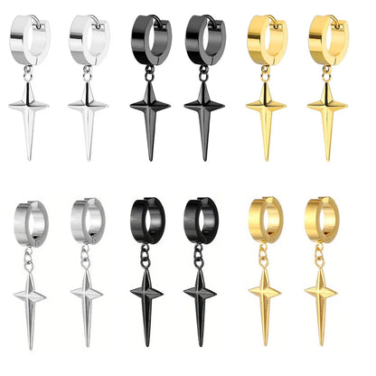 Pendiente Estrella Cruz