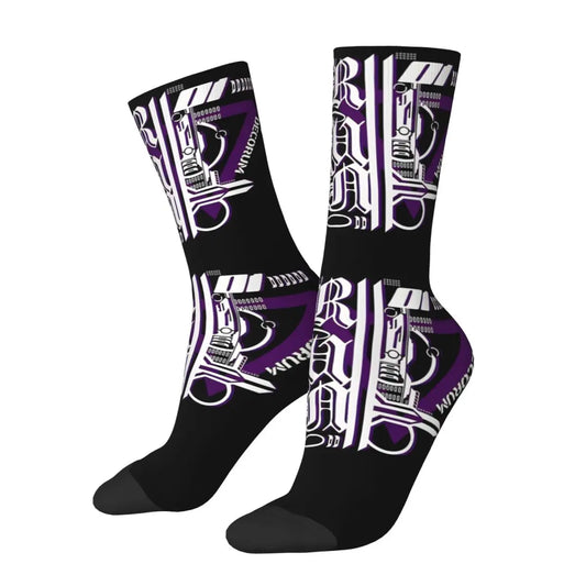Calcetines Cyberpunk Microchip Techwear