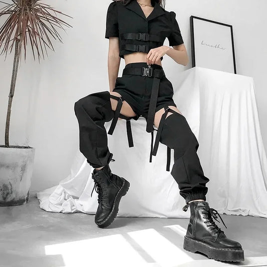 Pantalón Techwear Transformable Femenino