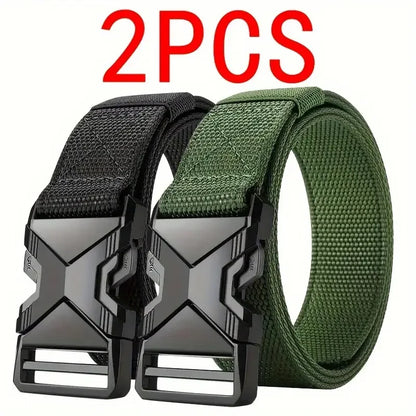 2 Unidades de Cinturón Táctico de Nylon