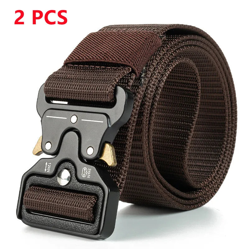 Cinturón Táctico De Nylon Premium
