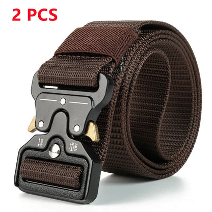 Cinturón Táctico De Nylon Premium