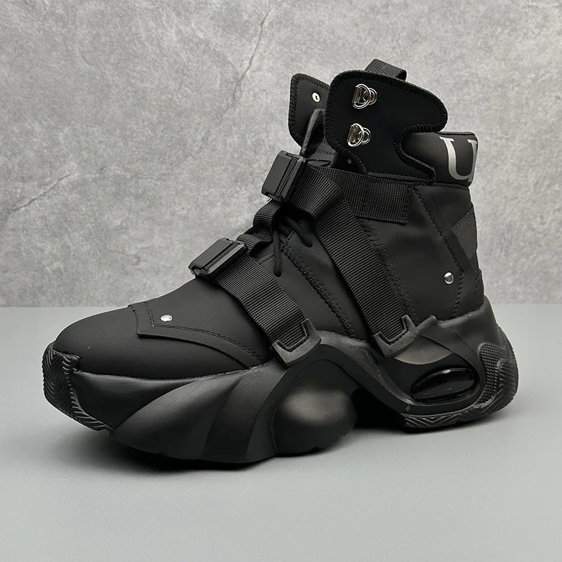 Sneakers Techwear Con Plataforma