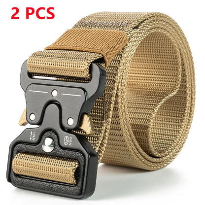 Cinturón Táctico De Nylon Premium