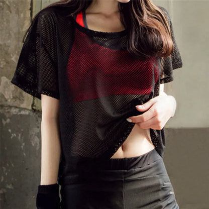 Camiseta Transparente Ligera Techwear