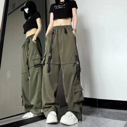 Pantalón Techwear Transformable Femenino