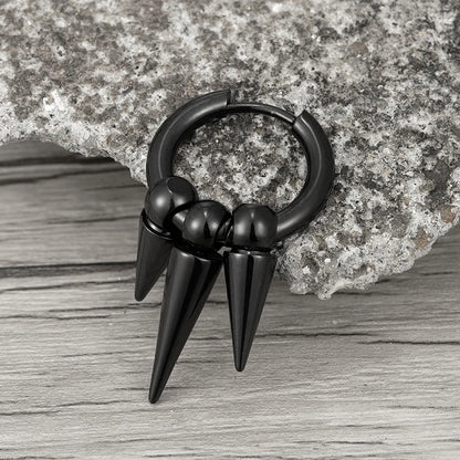 Pendiente Triple Punta Techwear