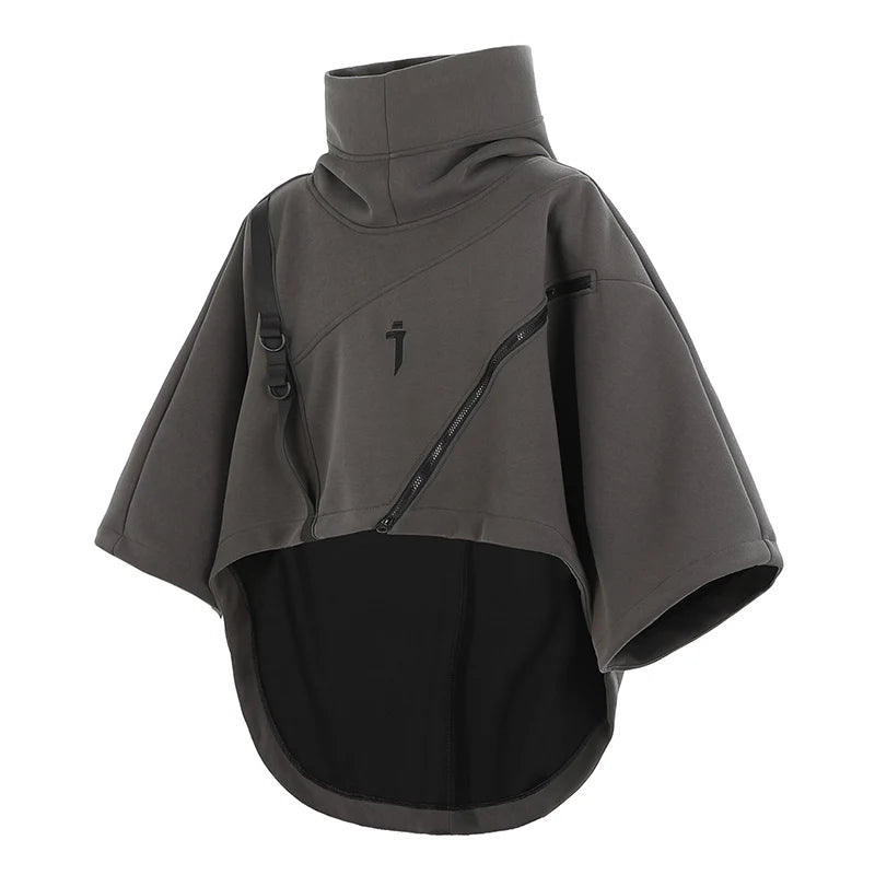 Sudadera Con Cremalleras Techwear