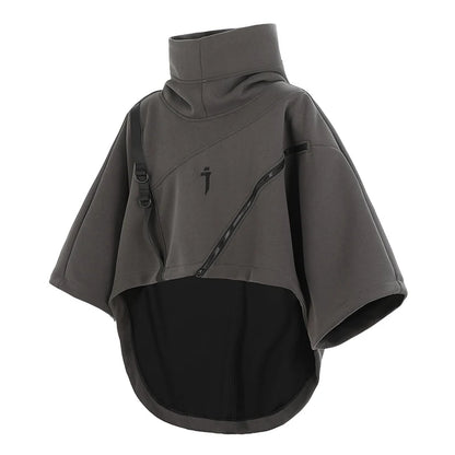 Sudadera Con Cremalleras Techwear