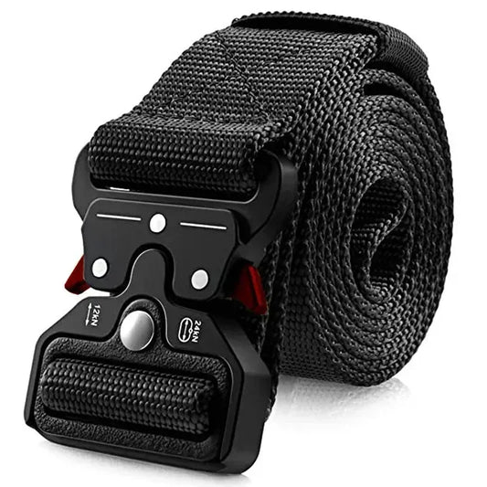 Cinturón Táctico De Nylon Premium