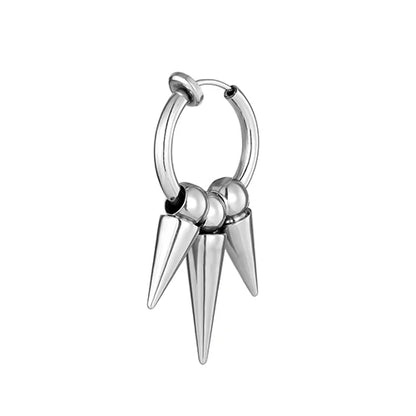 Pendiente Triple Punta Techwear