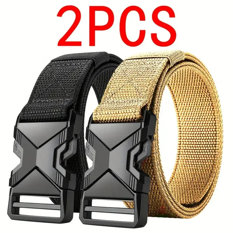2 Unidades de Cinturón Táctico de Nylon