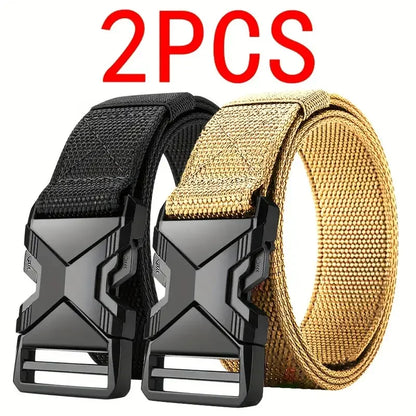 2 Unidades de Cinturón Táctico de Nylon