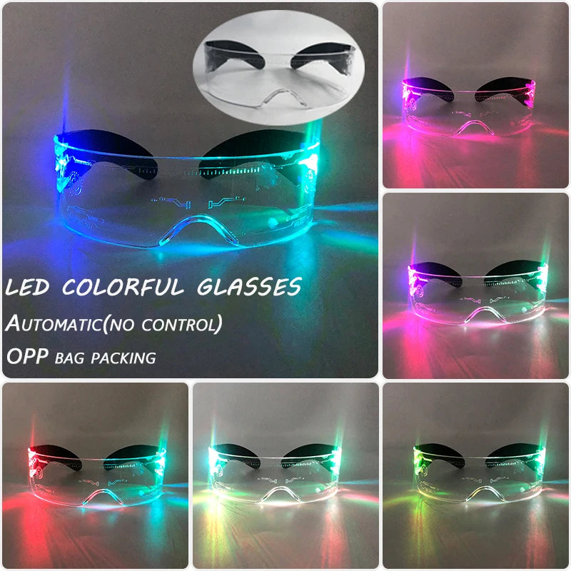 Gafas Led Estilo Cyberpunk
