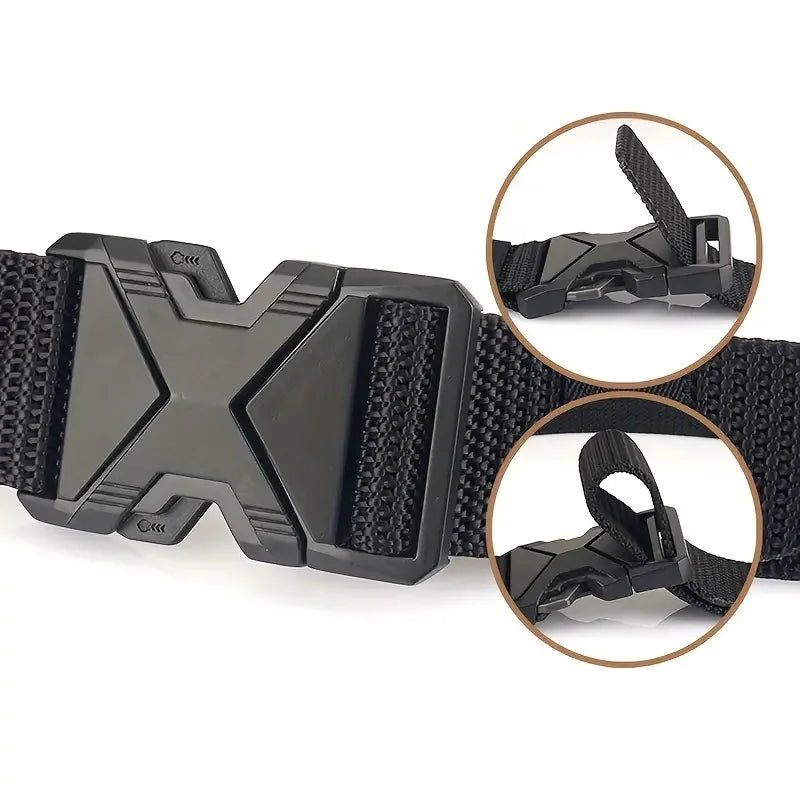 2 Unidades de Cinturón Táctico de Nylon