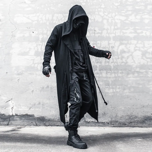 Capa Con Capucha Techwear