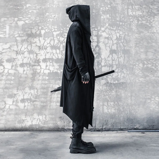 Capa Con Capucha Techwear