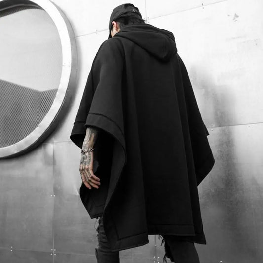 Poncho Techwear Con Bolsillo