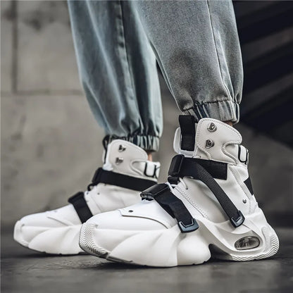 Sneakers Techwear Con Plataforma