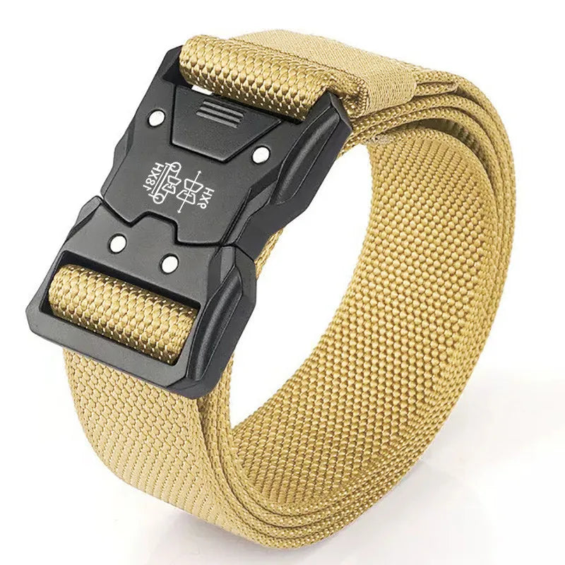 Cinturón Techwear Táctico Multifunción De Nylon Premium