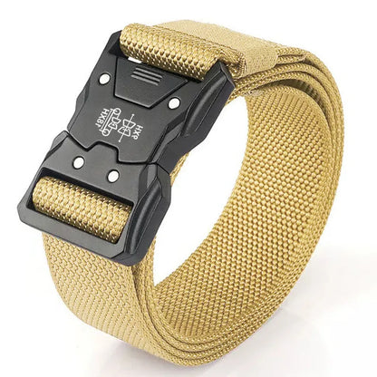 Cinturón Techwear Táctico Multifunción De Nylon Premium