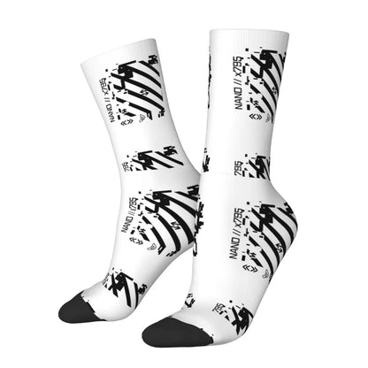 Calcetines Cyberpunk Microchip Techwear