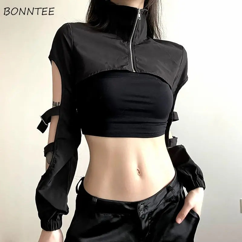 Chaqueta Techwear Abierta