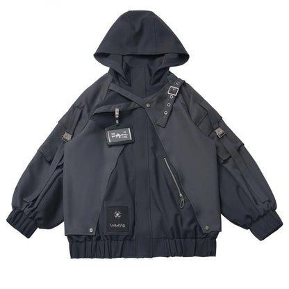 Chaqueta Techwear Tactica Femenina