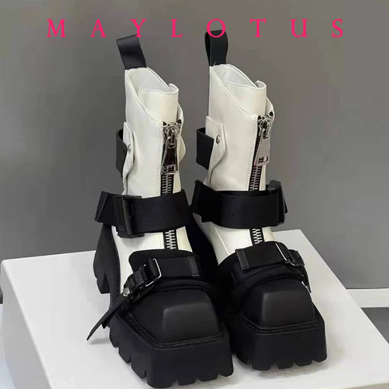 Botas Techwear Con Plataforma