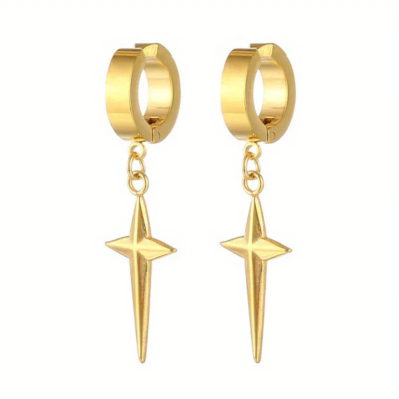 Pendiente Estrella Cruz