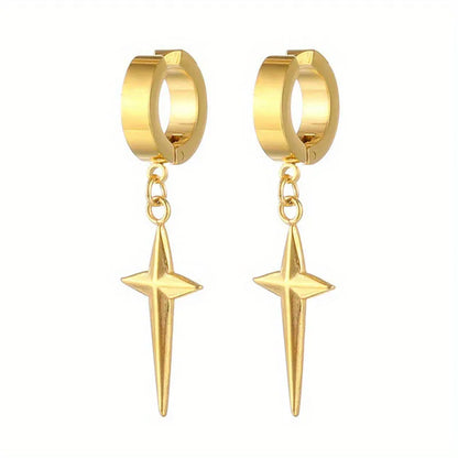 Pendiente Estrella Cruz