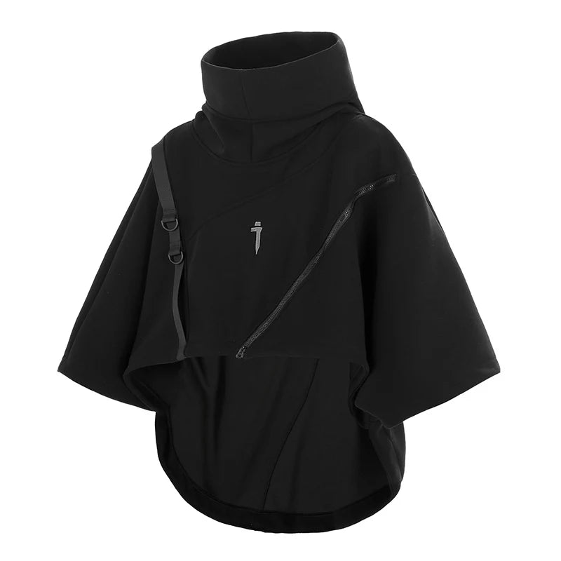 Sudadera Con Cremalleras Techwear