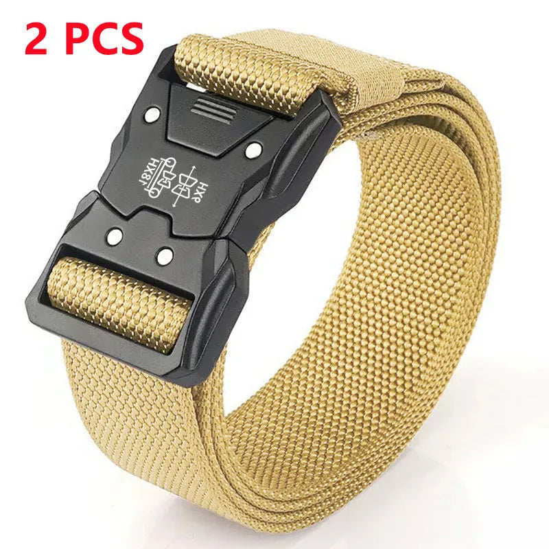 Cinturón Techwear Táctico Multifunción De Nylon Premium