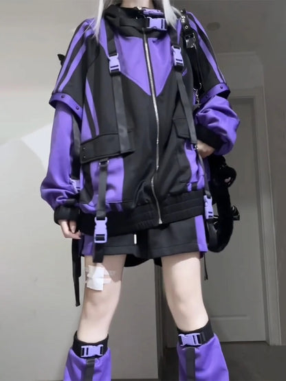 Chaqueta Techwear Oversize