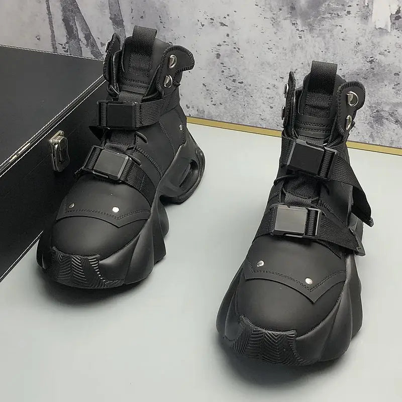 Sneakers Techwear Con Plataforma